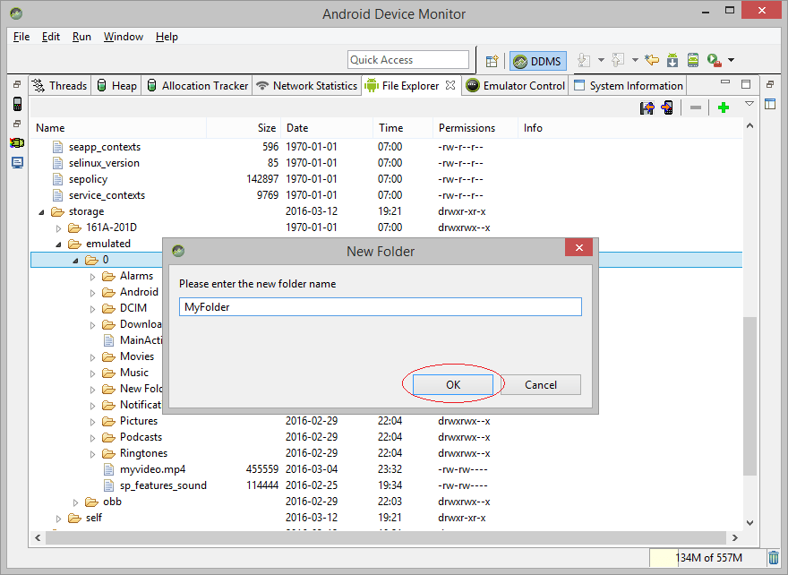 Hướng dẫn sử dụng trình giám sát thiết bị Android (Android Device