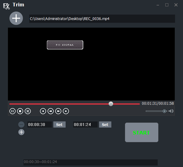 How to trim a MP4 video?