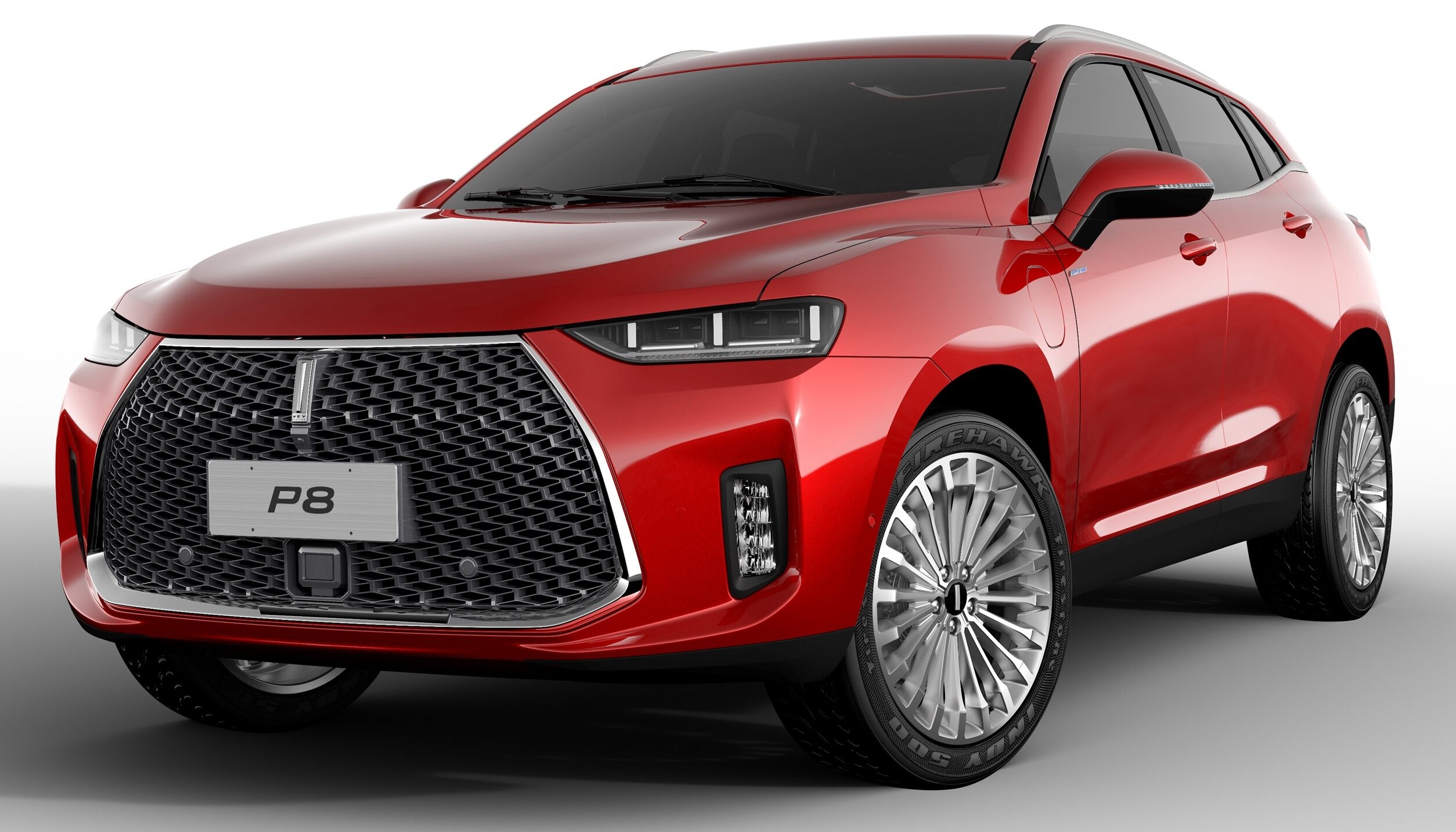 Wey P8 plugin hybrid SUV unveiled in Guangzhou