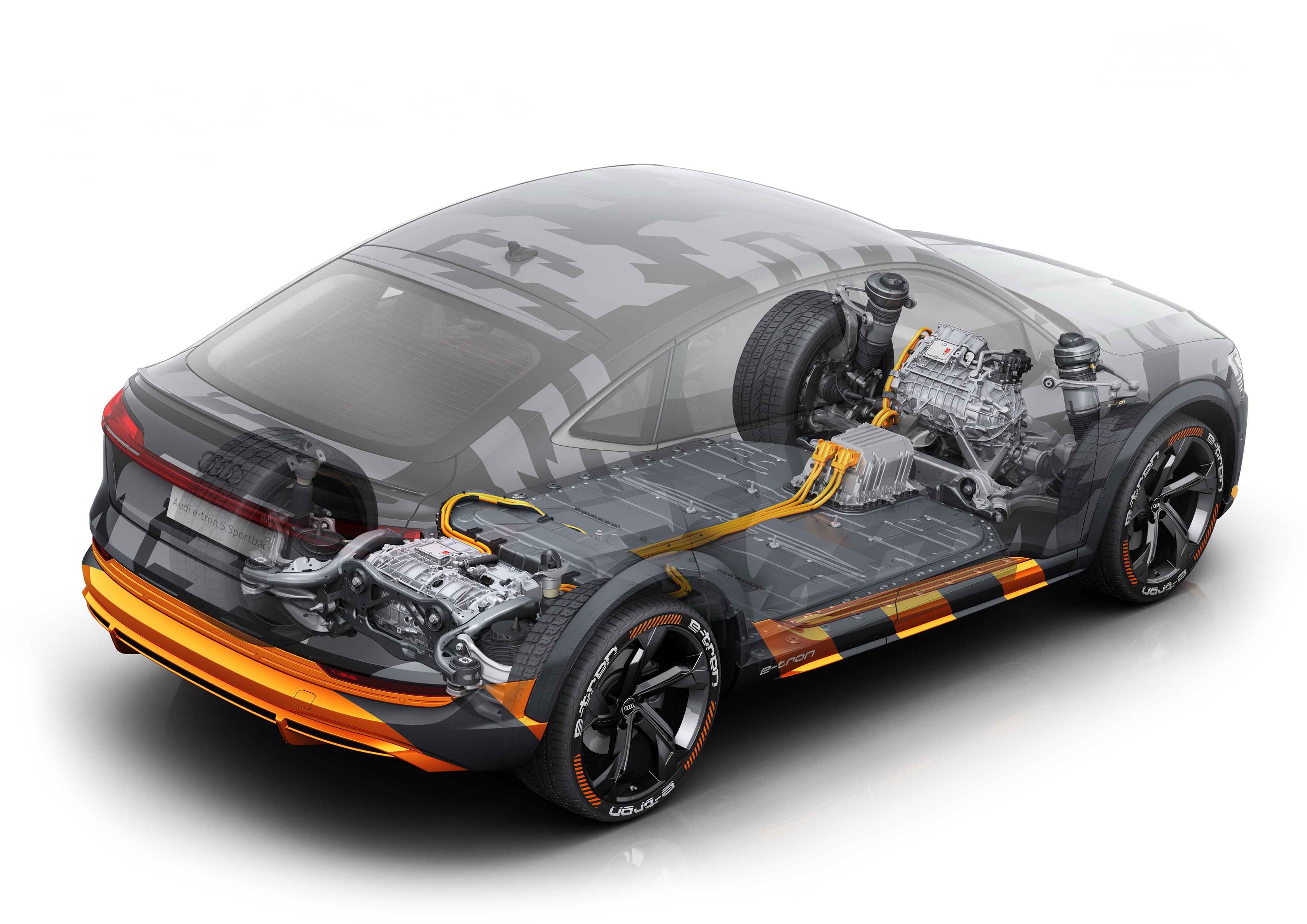 Audi etron S to debut at Geneva three electric motors with 435 PS