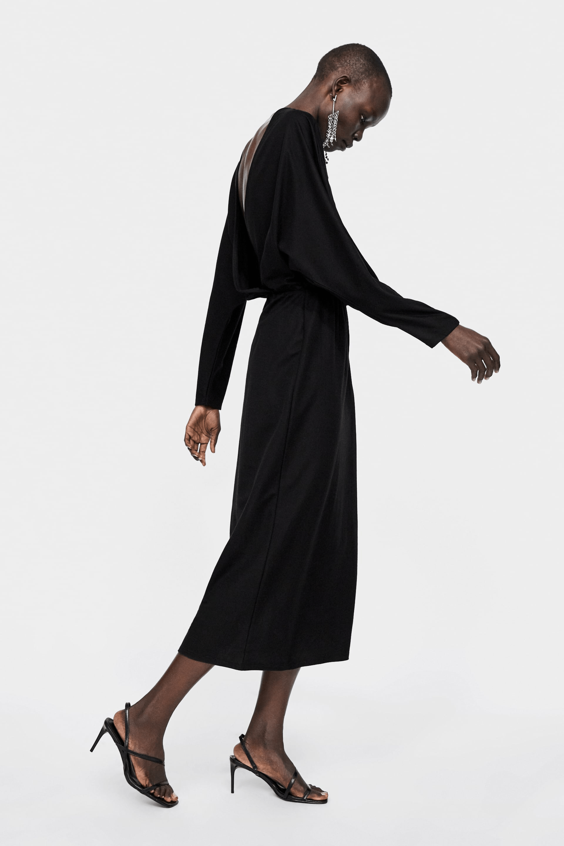 Zara + Open Back Dress