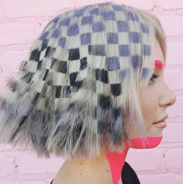 Hair Stencil Designs Hair Stenciling ellirenatta