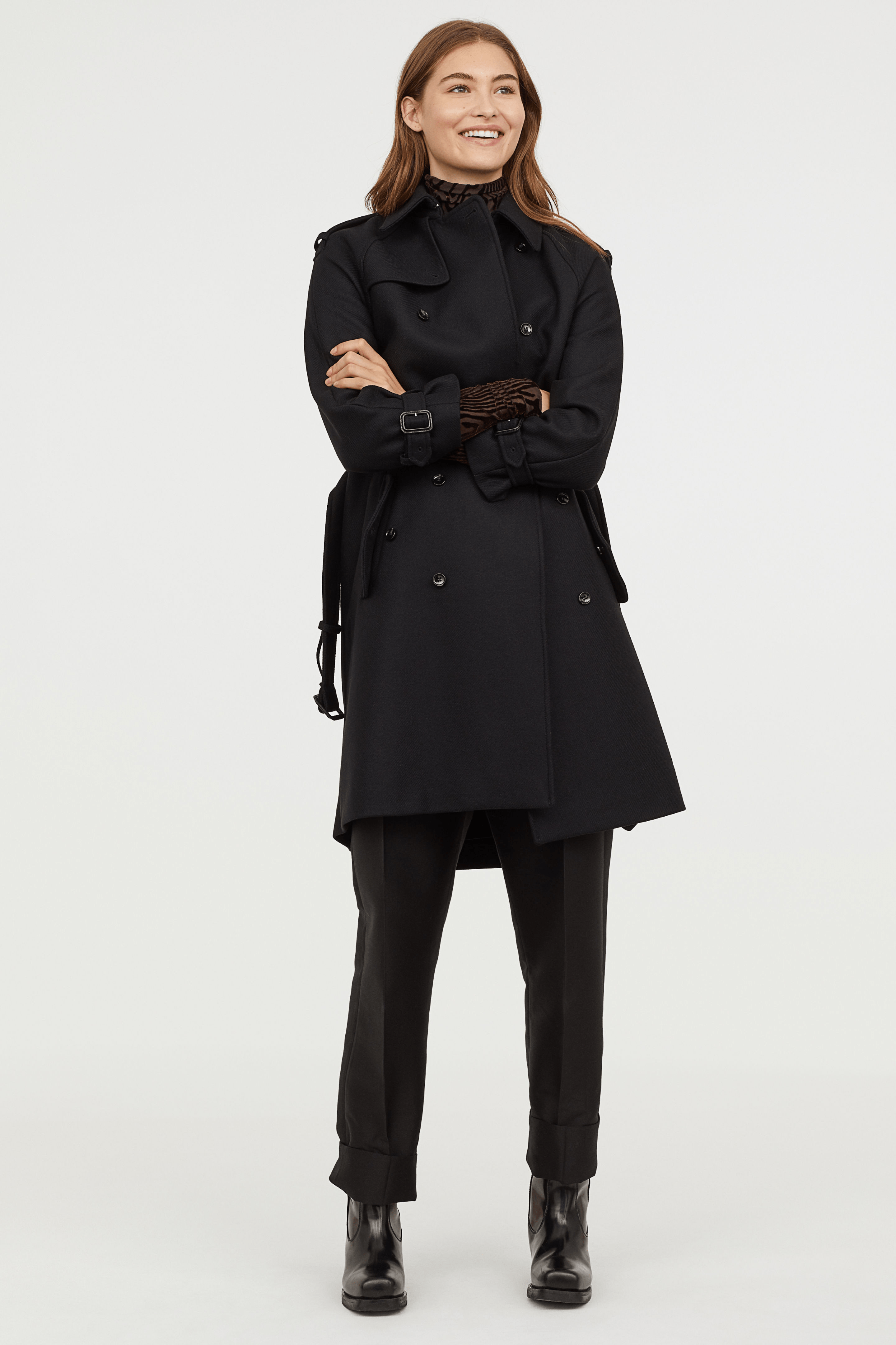 H&M Studio + DoubleBreasted Wool Coat