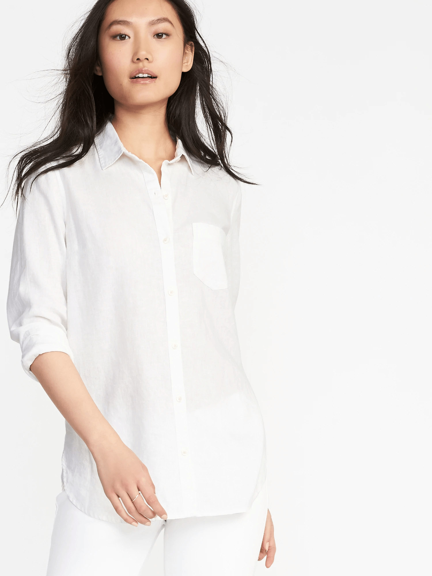 Old Navy + Relaxed Classic LinenBlend Shirt