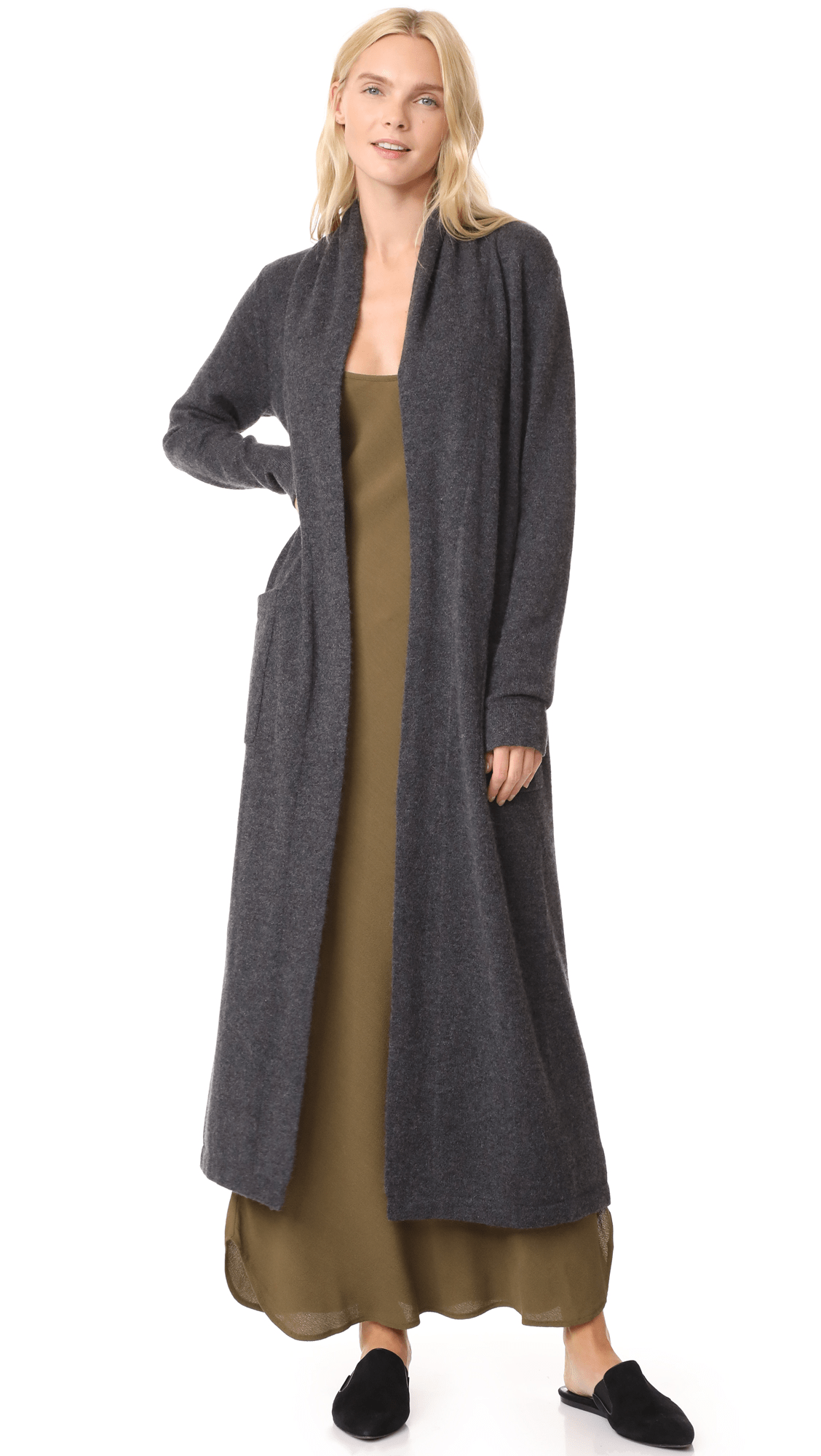 White + Warren + Luxe Cashmere Robe