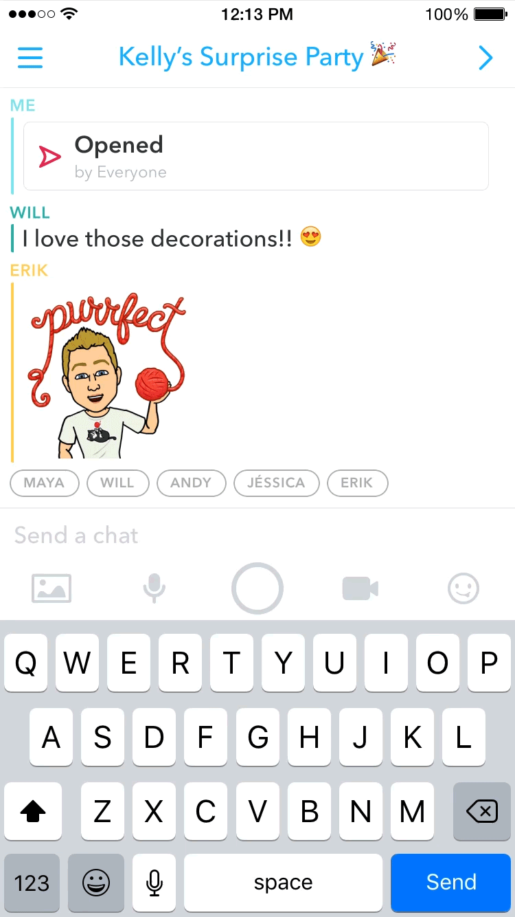 Snapchat Launches Groups, New Creative Tools, Shazam
