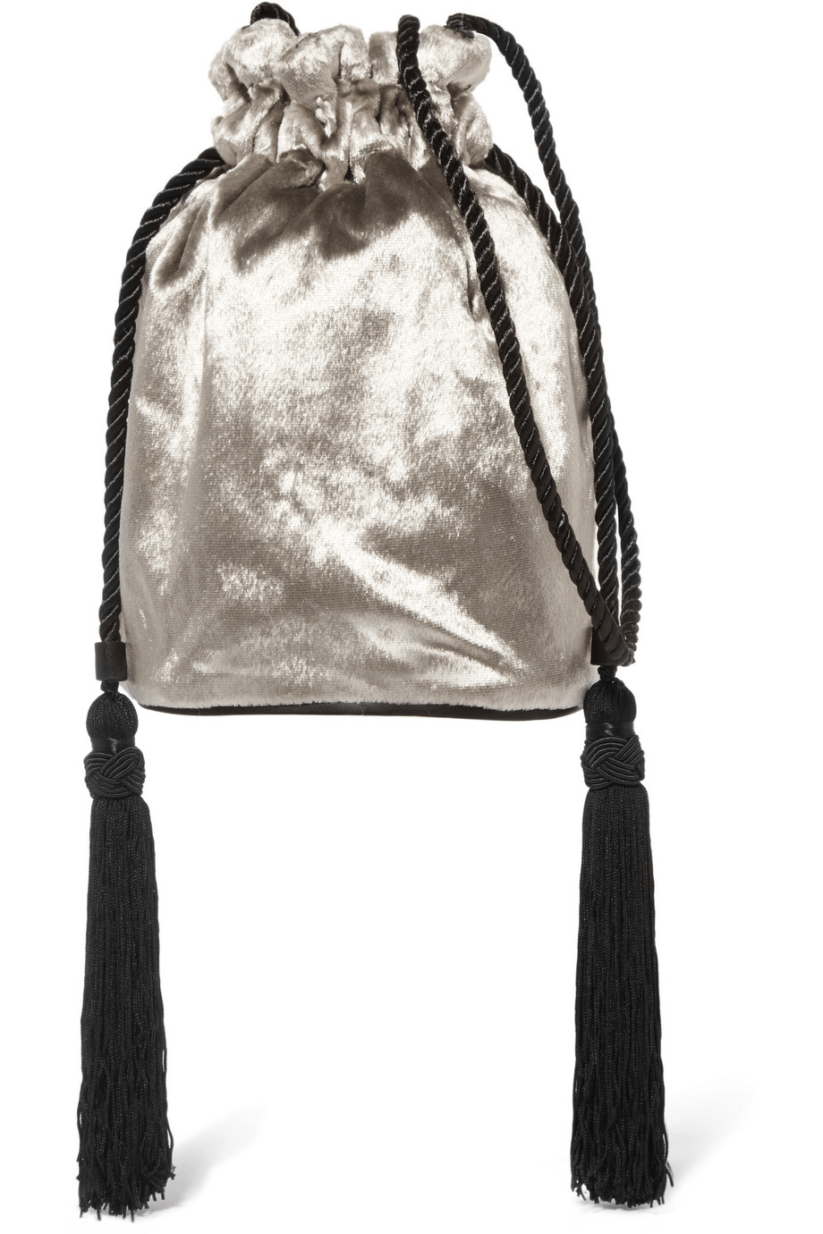 Tula + Tula Velvet Shoulder Bag