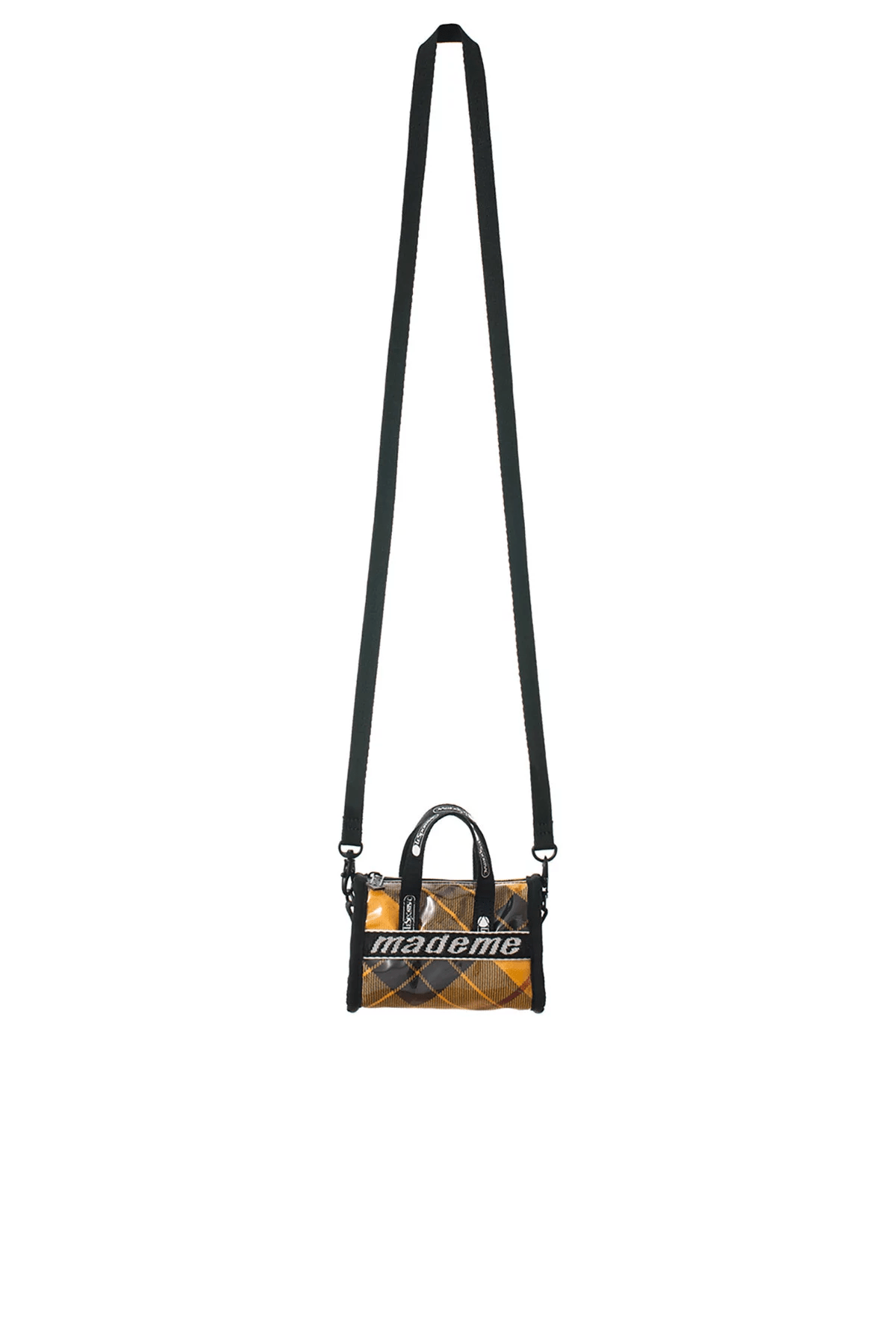 MadeMe x LeSportsac + Mini Yellow Plaid Duffel Crossbody