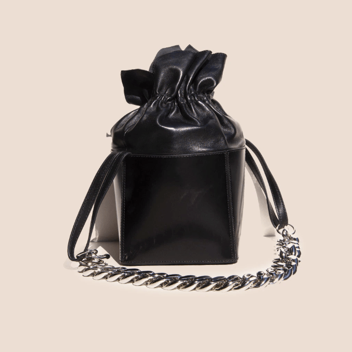 Kara + Black Dirt Bag