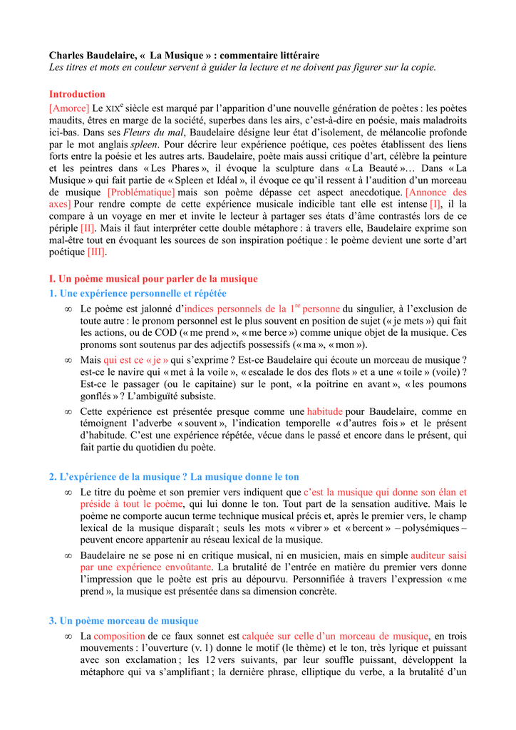 Les Petites Vieilles Baudelaire Analyse Linéaire Communauté MCMS