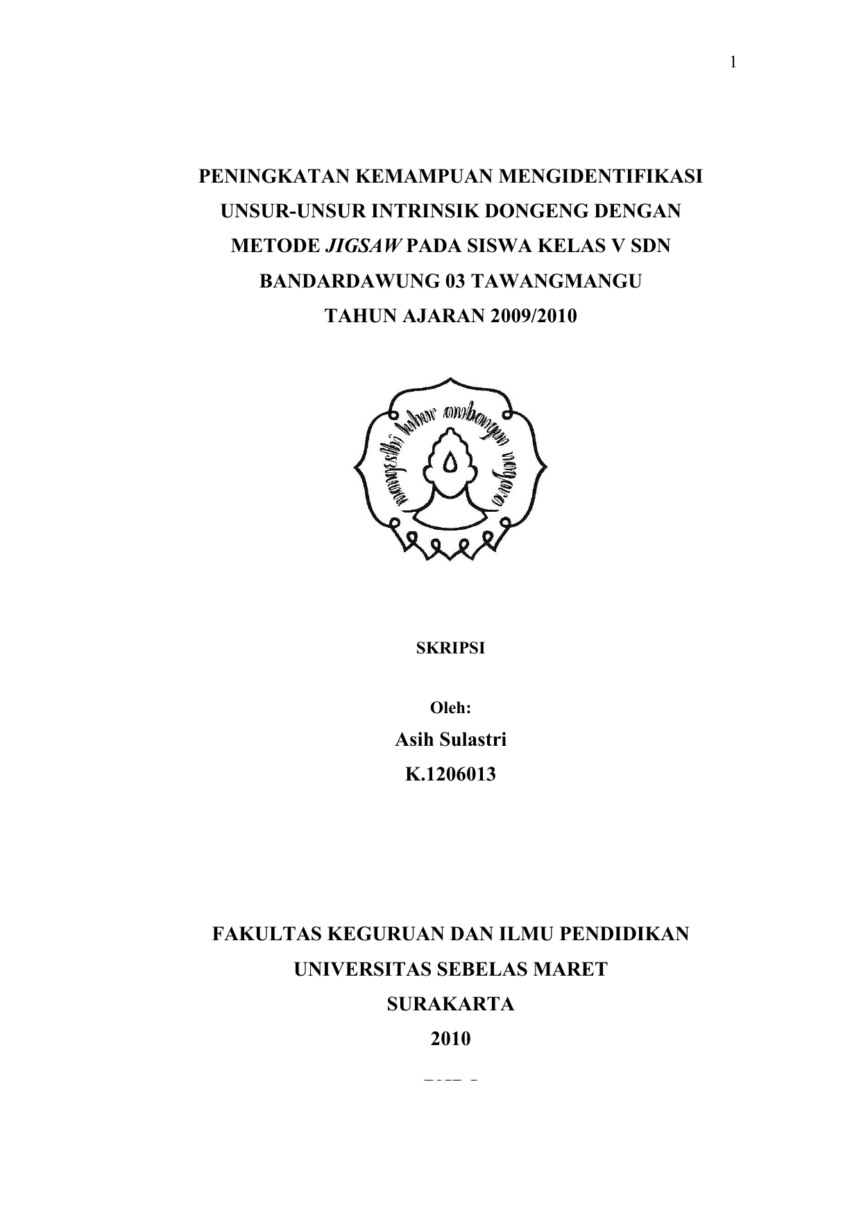 Unsur Intrinsik Cerita Ande Ande Lumut Berbagai Unsur