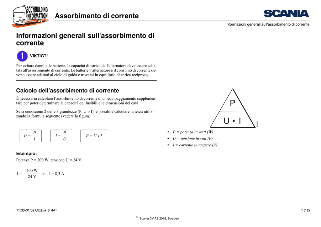 CALCOLARE AMPERE DI SCARICA