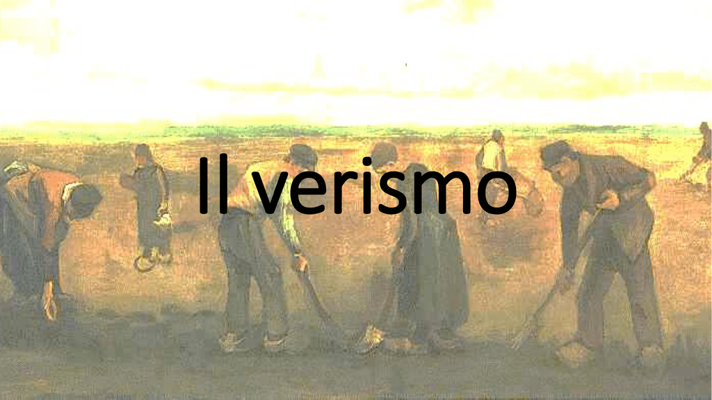 il verismo musicale