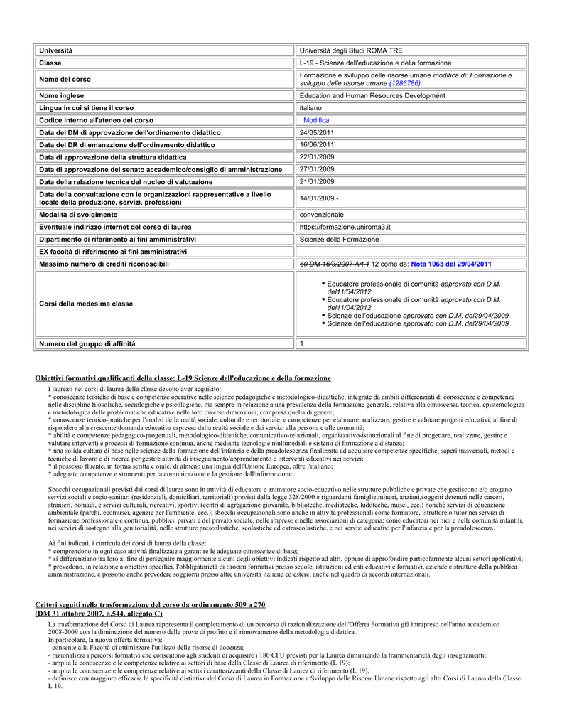 L-19 Scienze Dell`educazione E Della Formazione Criteri 1024_x_791_png