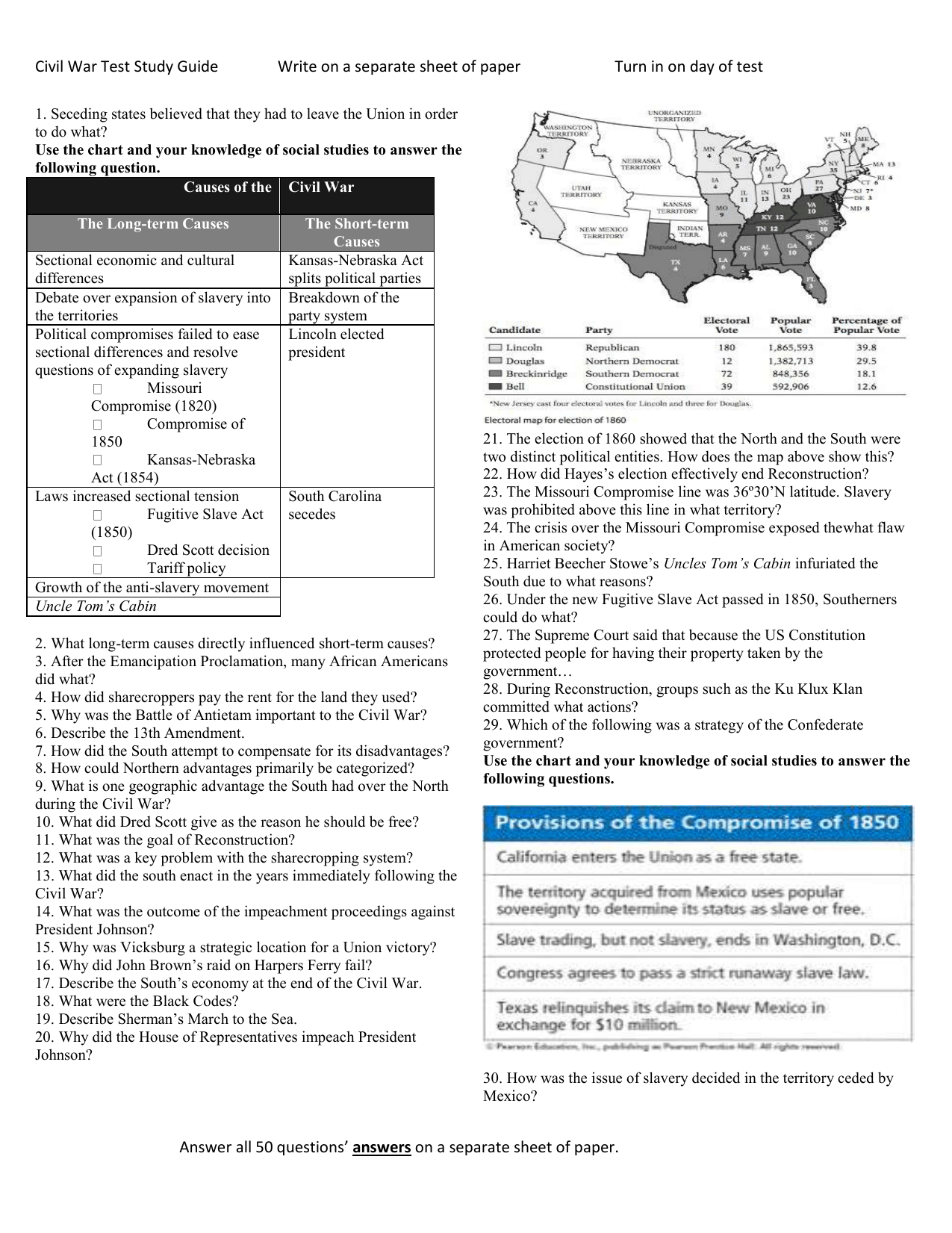 The Civil War Quiz Britannica
