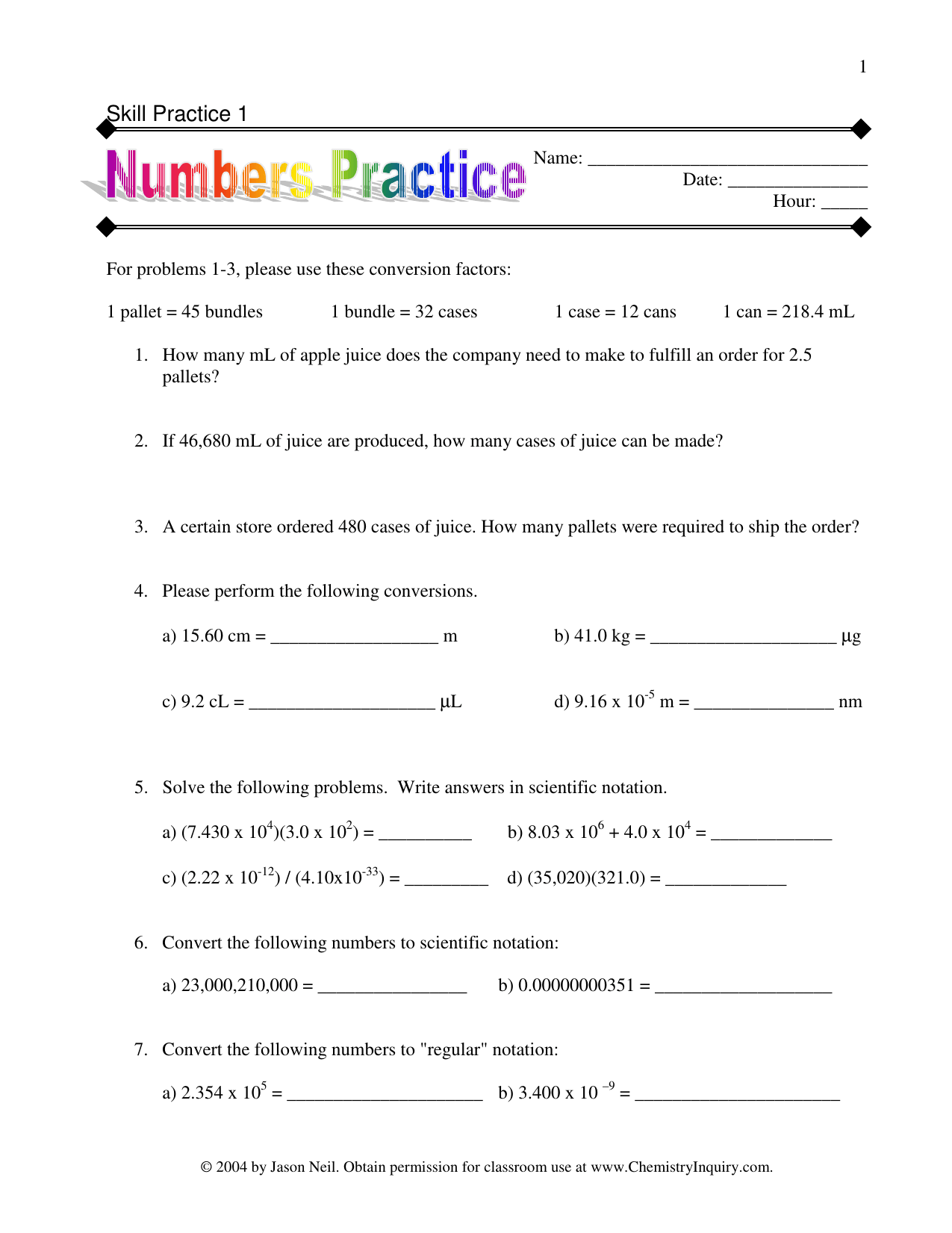Skills Practice Answers Skills Practice Answers Skills...