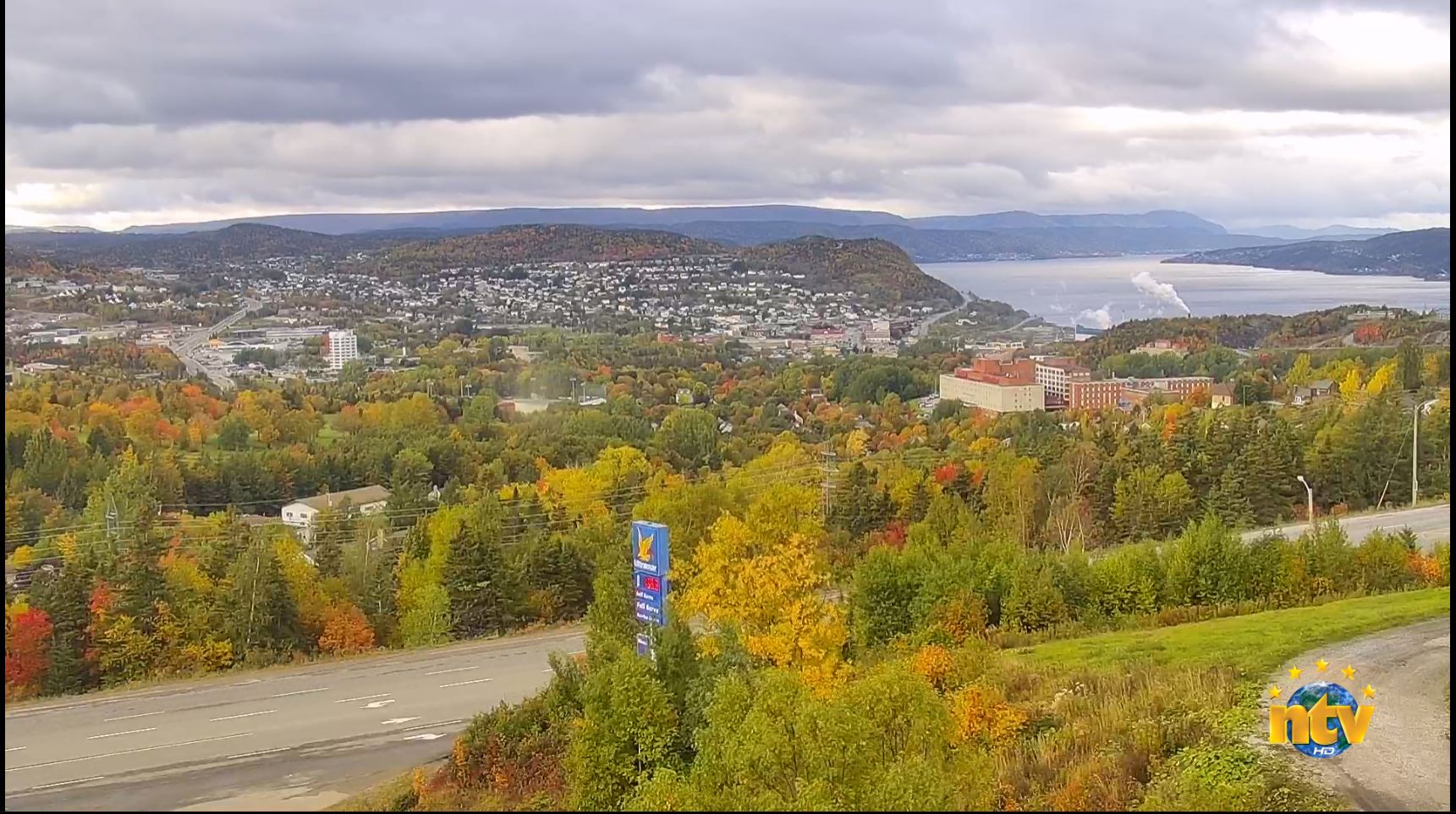 Visit webcam Corner Brook Newfoundland Canada