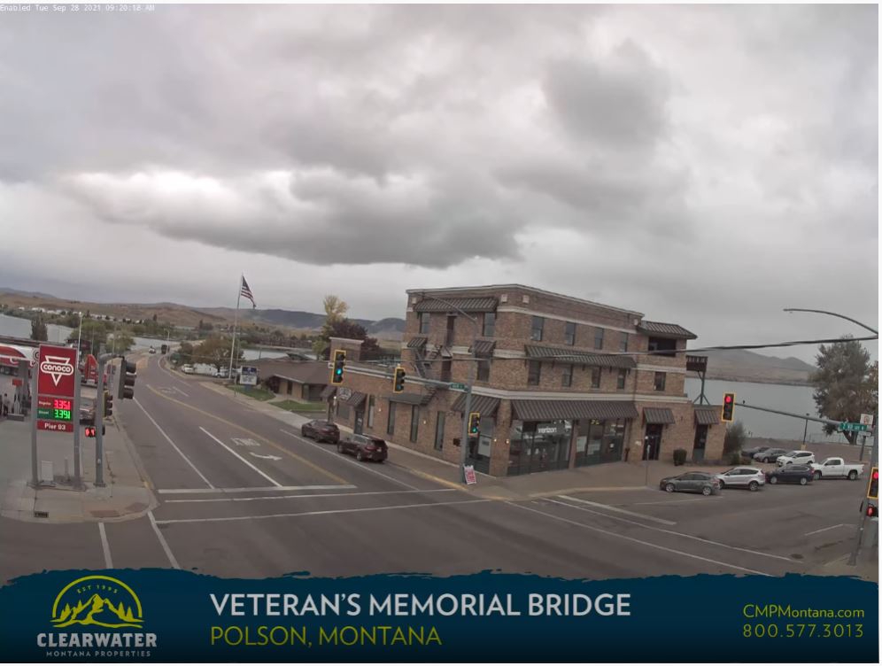 Visit webcam Polson Montana USA