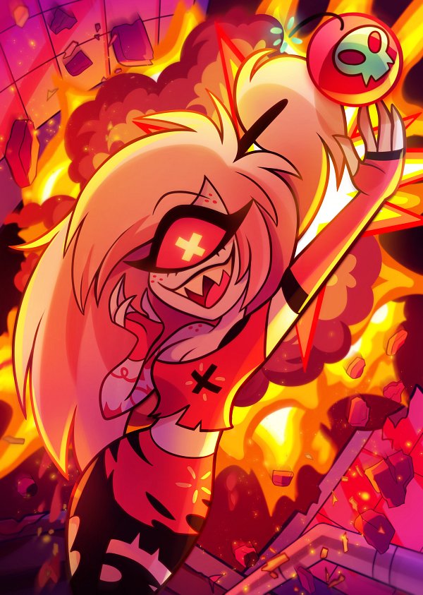 Cherri Hazbin Hotel Image by Sinnawii 3771690 Zerochan Anime