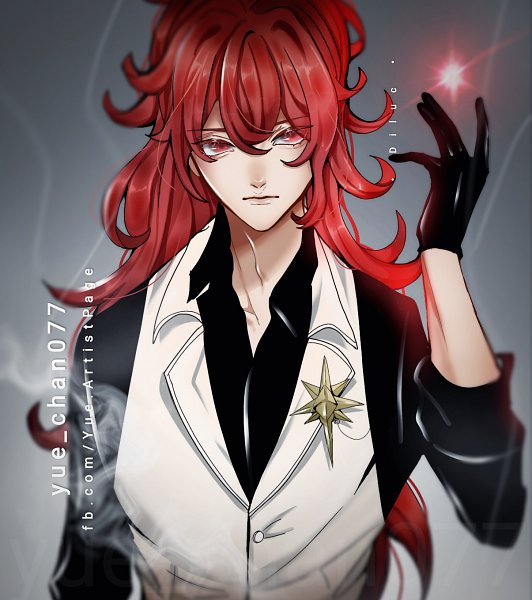 Diluc Genshin Impact Image 3206112 Zerochan Anime Image Board