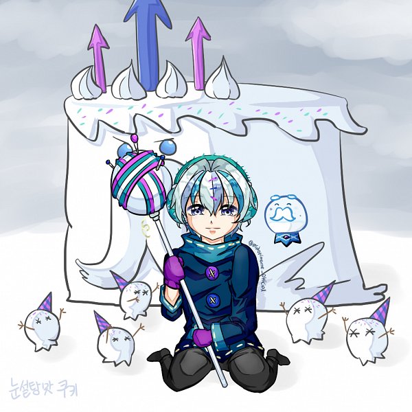 Frozen Yarn Snow Sugar Cookie Zerochan Anime Image Board