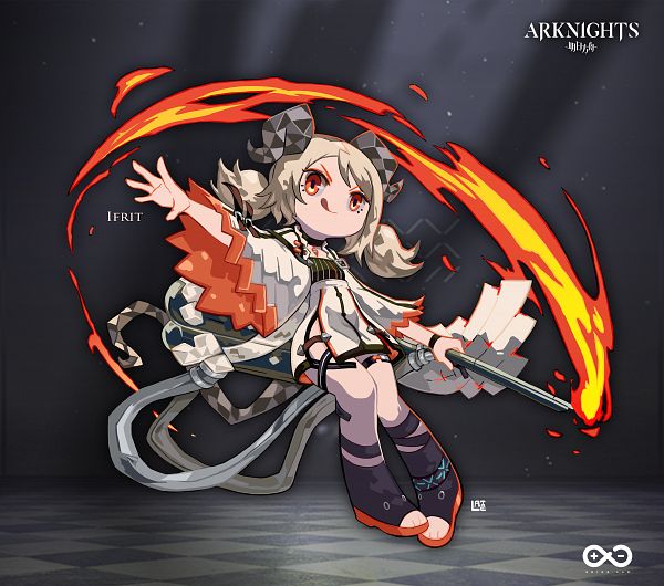 Ifrit (Arknights) Image 2949709 Zerochan Anime Image Board