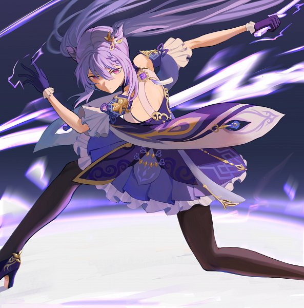 Keqing Genshin Impact Image 3227851 Zerochan Anime