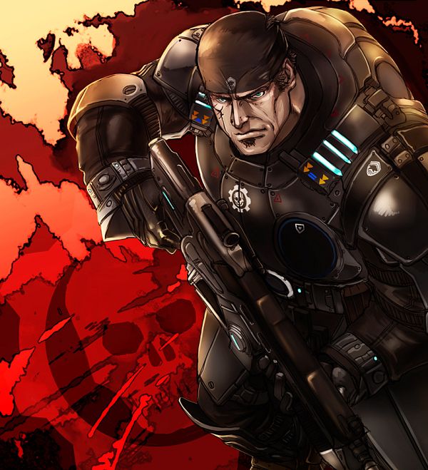Marcus Fenix Gears of War Image by Pixiv Id 57319 3812243