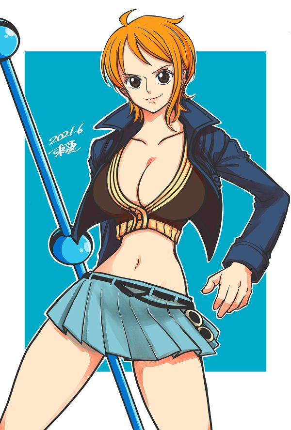 Nami ONE PIECE Image by Pixiv Id 6562411 3698250 Zerochan Anime