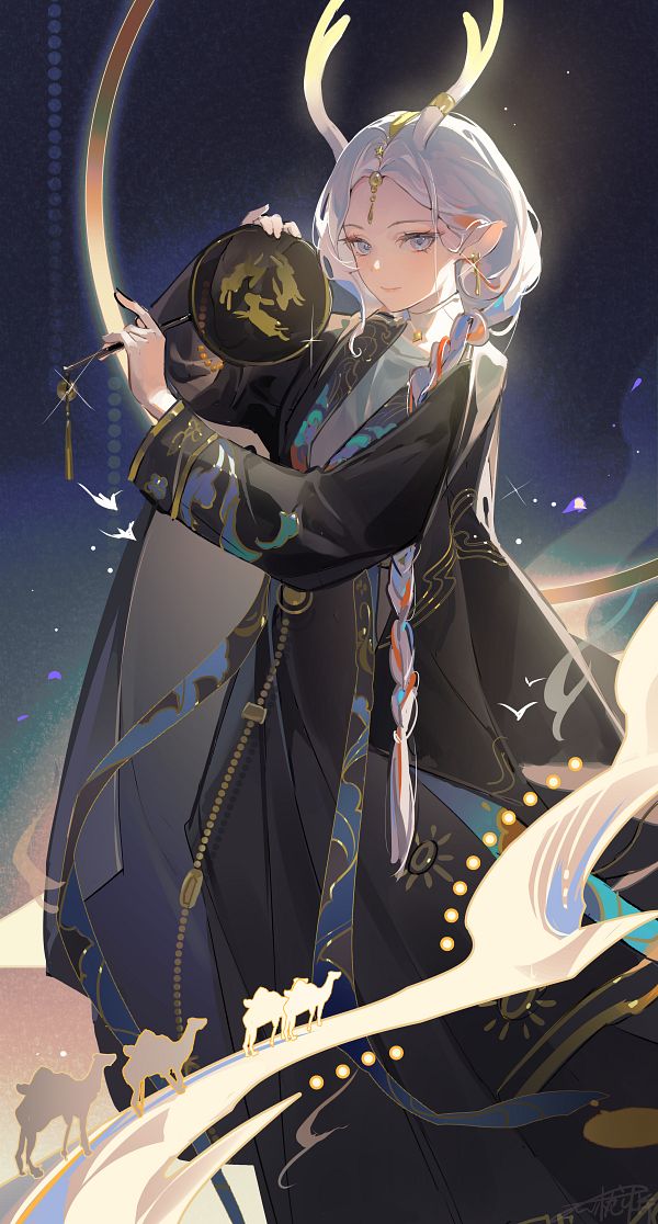 NineColored Deer Arknights Image by IYun 4098701 Zerochan Anime