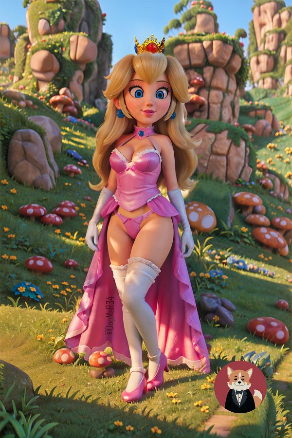 Princess Peach - Super Mario Bros. - Image by DogmaR34 #3993477