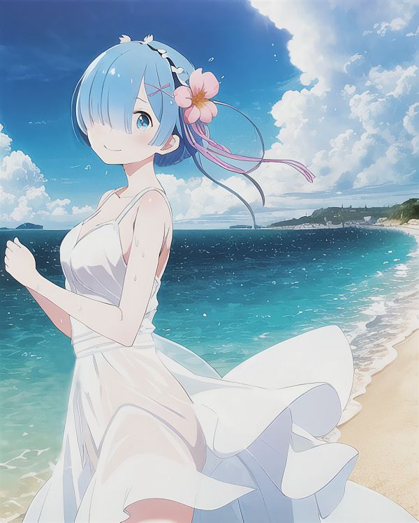 Rem (ReZero) ReZero Kara Hajimeru Isekai Seikatsu Image by 小龙slt