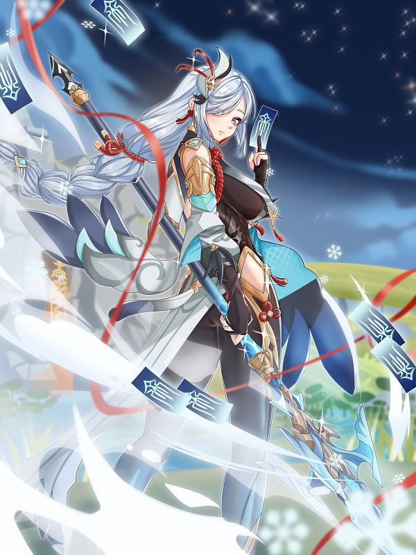 Shenhe Genshin Impact Image by Luminaros 3939591 Zerochan Anime