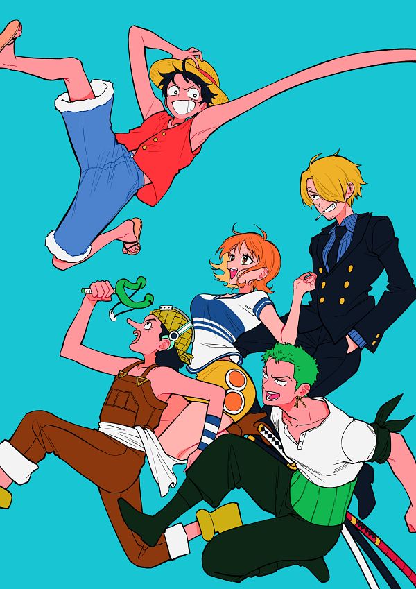 Straw Hat Pirates ONE PIECE Image by hnm knm 04 4032315 Zerochan