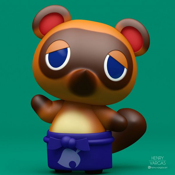 Tanukichi (Tom Nook) Doubutsu no Mori Image by Henry Vargas