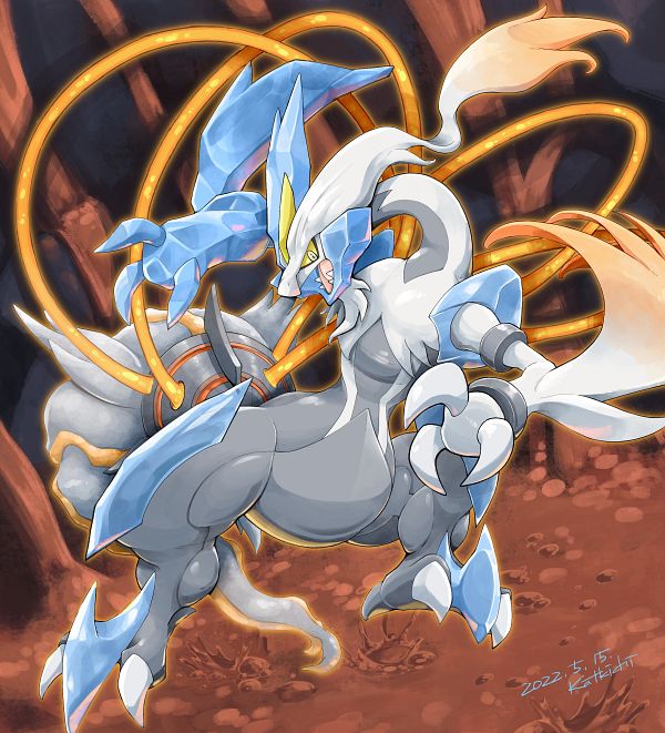 White Kyurem Pokémon Image by Katkichi 3667050 Zerochan Anime