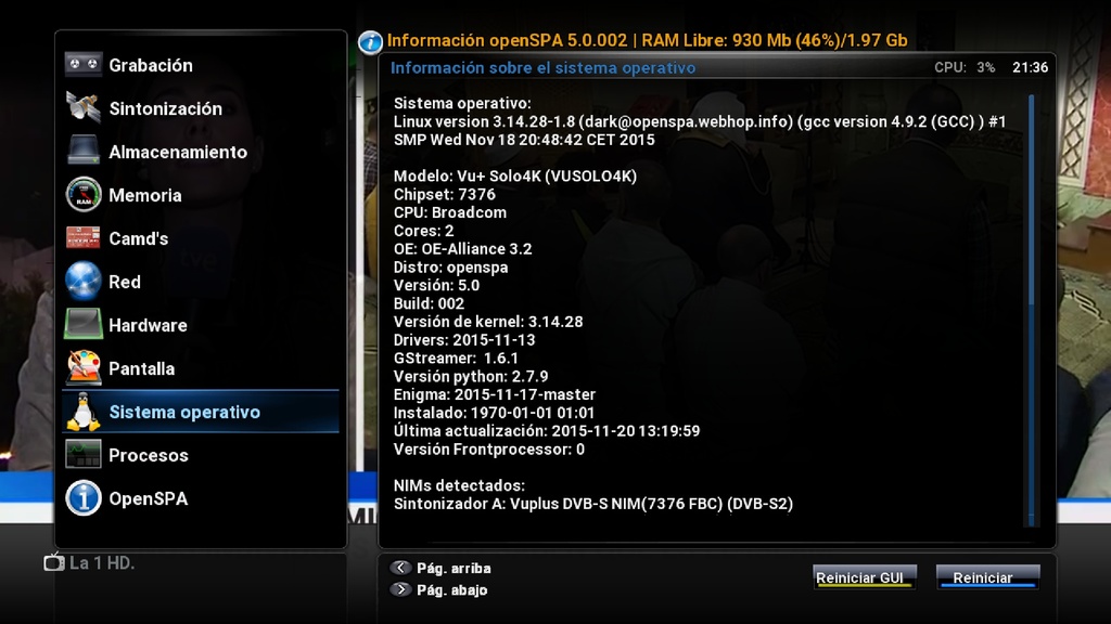Images Vu+ Solo 4K
