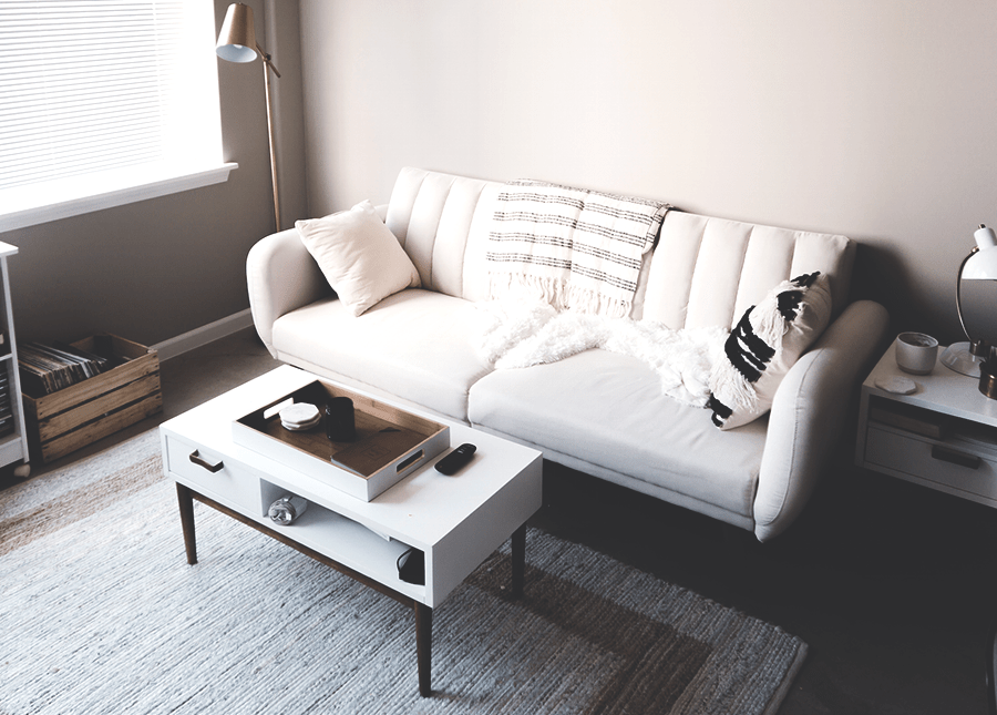 How I Furnished My First Apartment For Less Than 1,000