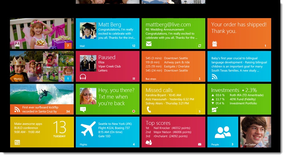 Comparing The Tablet Home Screens Bruceb Consulting