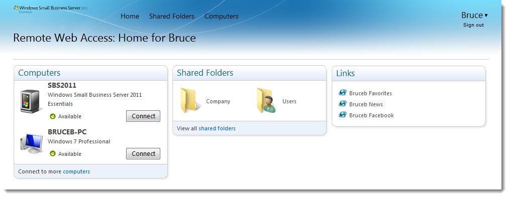 Small Business Server 2011 Essentials, Part 2 Remote Access Bruceb