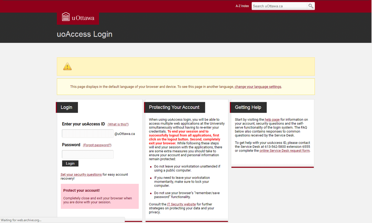 UOzone has a new look! geegees