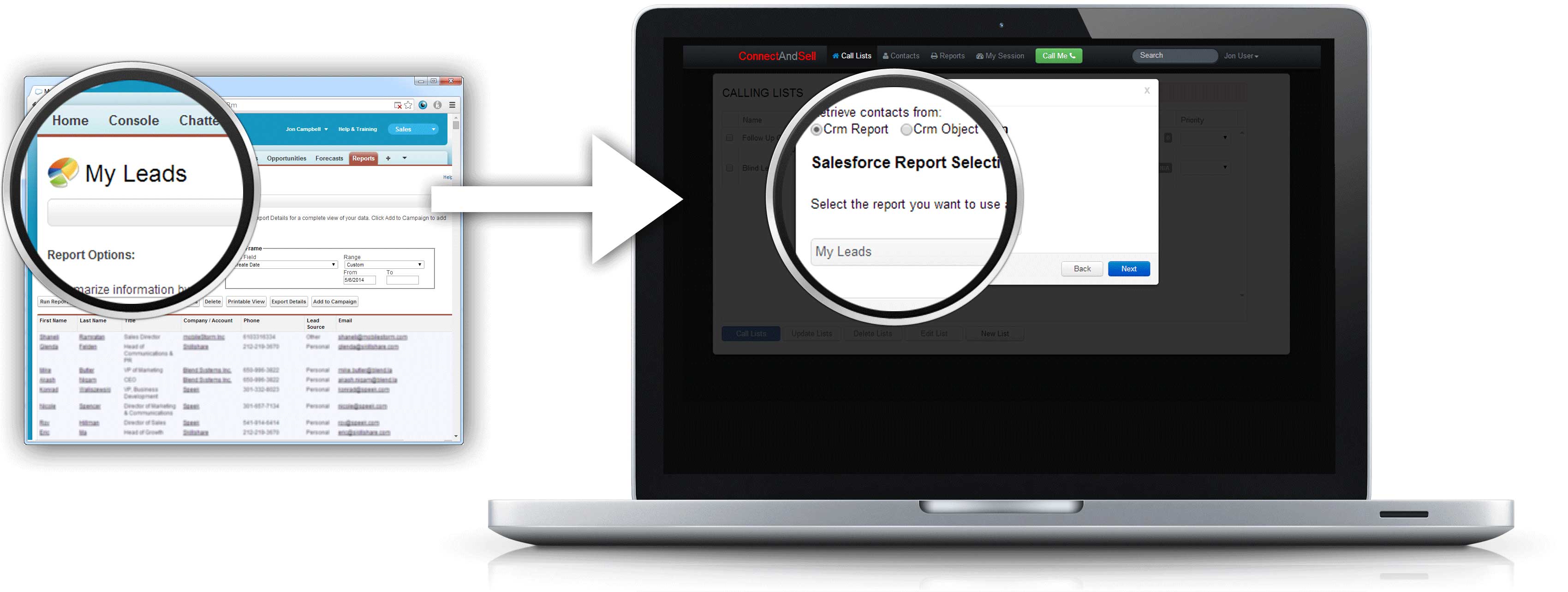ConnectAndSell Lightning 10x Predictive Dialer Inside Sales