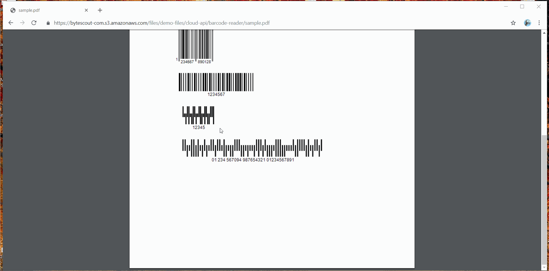 How to Read BarCodes with PDF.co  API ByteScout