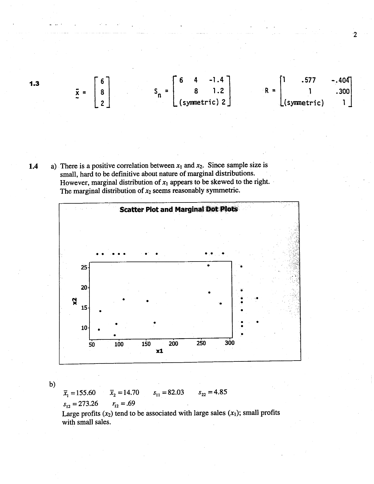 Solution Manual For Applied Multivariate Statistical Analysis