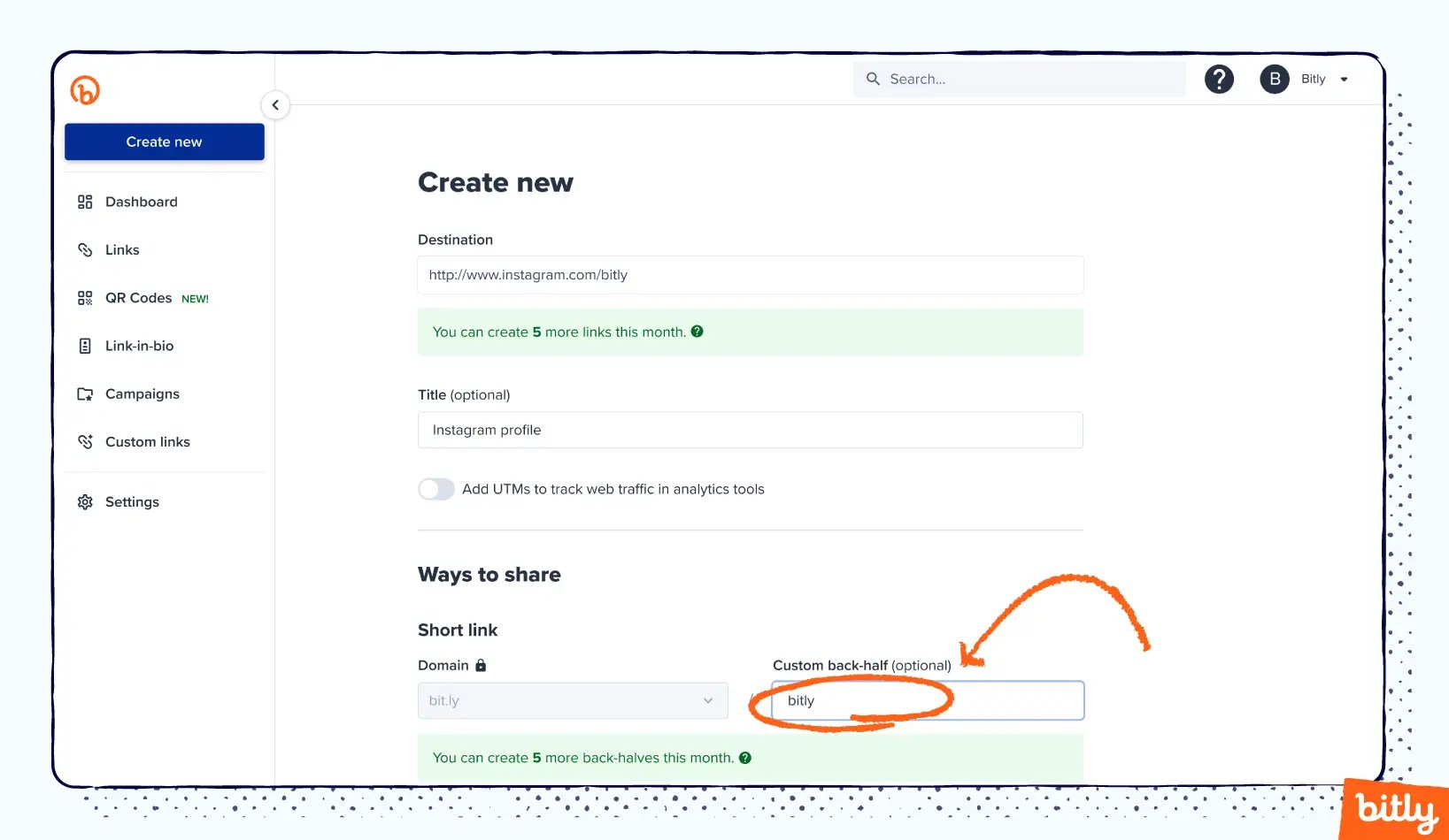 Instagram Short URL How to Shorten Instagram Links Bitly