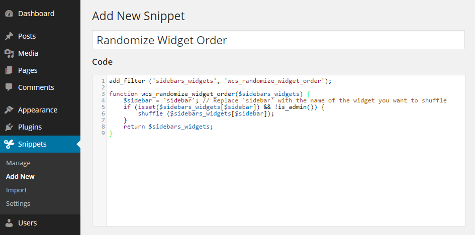 Safely Add Code Snippets to Your Functions.php File