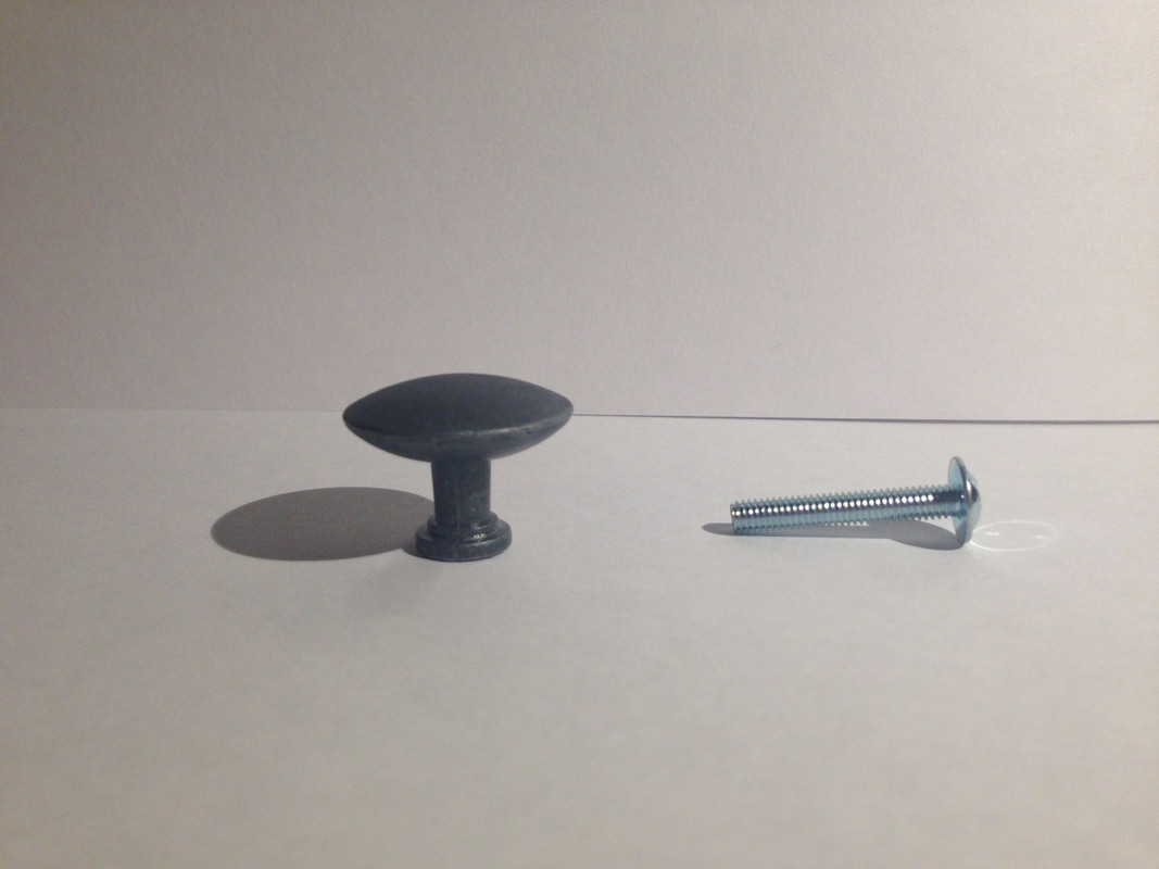 IKEA original HEMNES knobs (not hedra) 2 SIZES + screws MANY SOLD