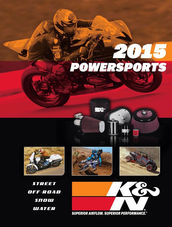 2015 K&N Powersports Catalog Motorcycle & Powersports News