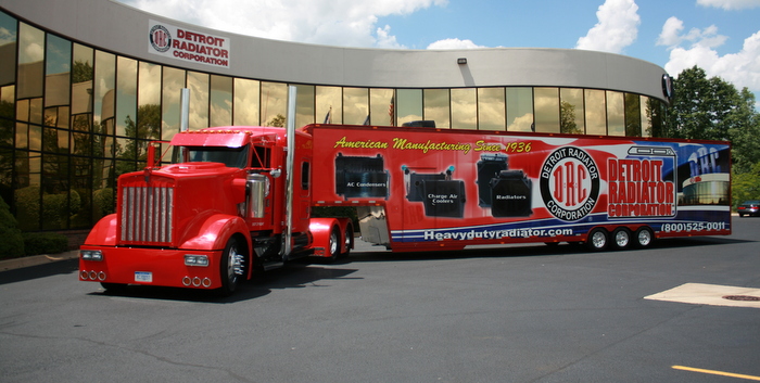 Great American Truck Show 2023 Detroit Radiator Corp. At The Great American Trucking Show