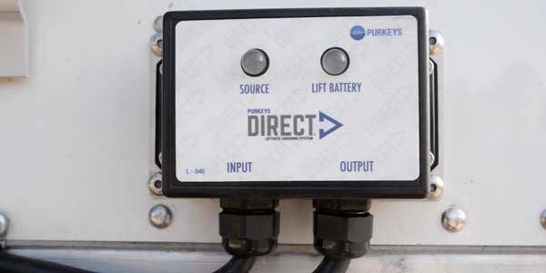 Purkey's introduces Direct liftgate charging system.